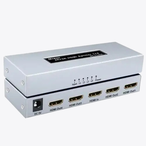 DTECH DT-7144A 4-Port 4K HDMI Splitter