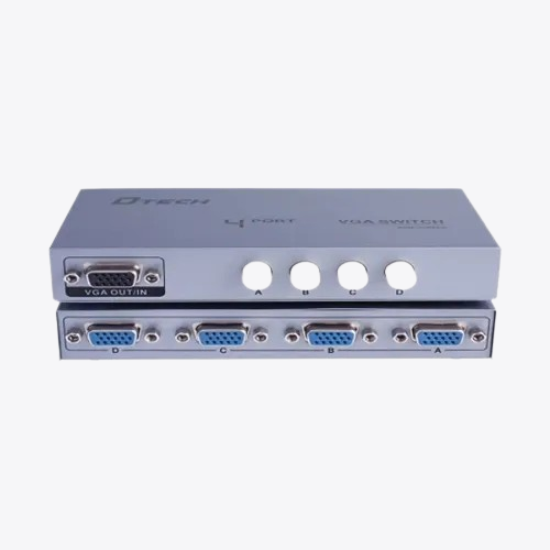 DTECH DT-7034 4-Port VGA Video Switch Box
