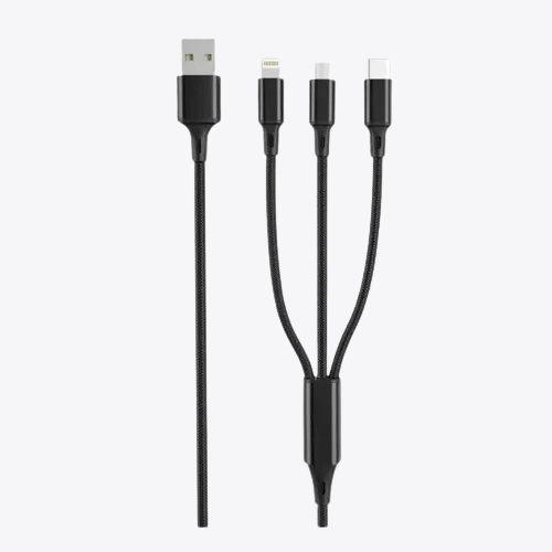 XO NB173 MultiCharge 3-in-1 Universal Fast Charging Cable