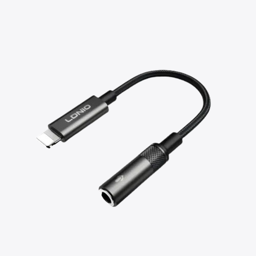 LDNIO LS-T80i Lightning to 3.5mm Hi-Fi Audio Adapter