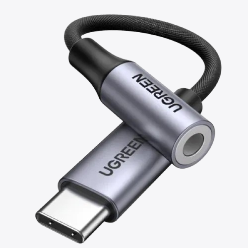 UGREEN AV142 USB-C to 3.5mm Audio Adapter Cable 10cm