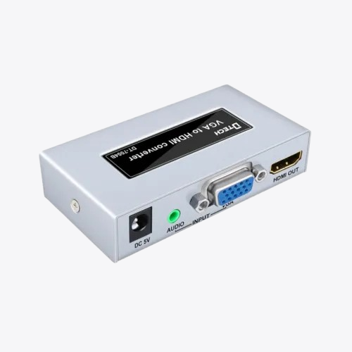 Dtech DT-7004B VisionBridge VGA to HDMI Converter with Audio
