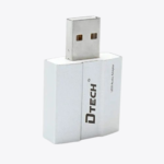 DTECH DT-6006 USB to 3.5mm Audio & Mic External Sound Card