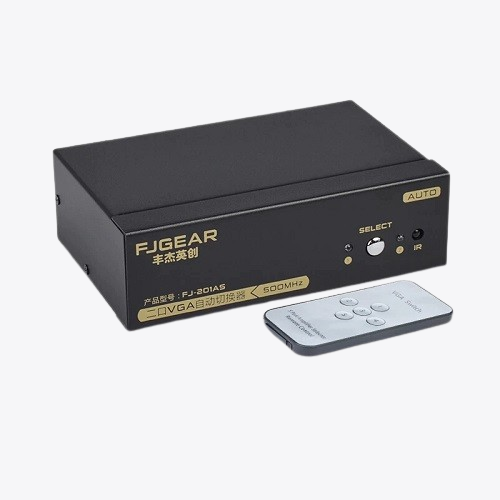 FJGEAR FJ-201AS VGA 2-Port Switch