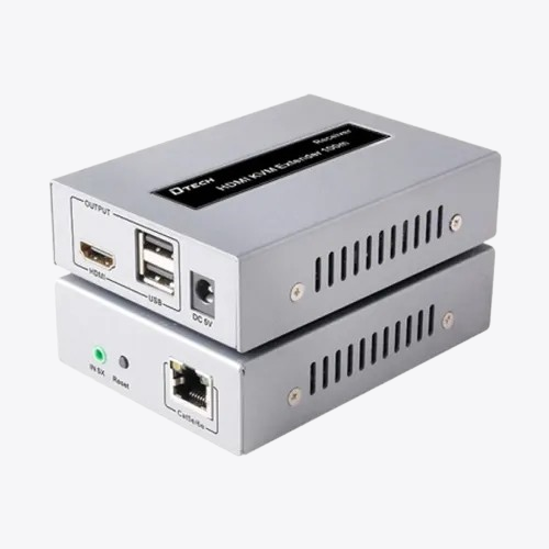 Dtech DT-7054A Full HD 1080P HDMI USB KVM Extender 100 Meter with IR