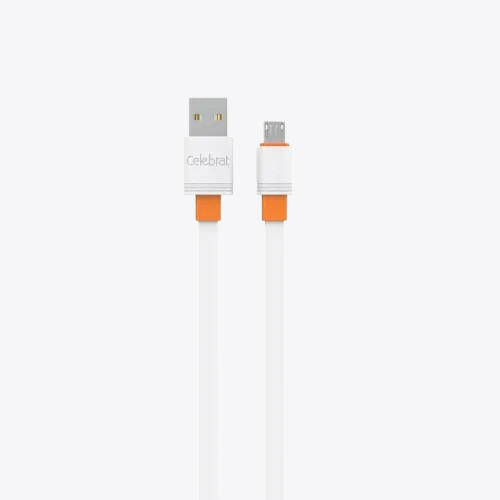 Yison Celebrat CB-33 A-M White Premium USB-A to Micro USB 1M Data Cable