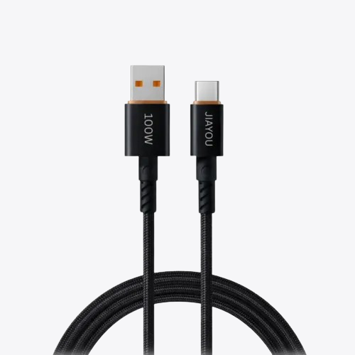 Jiayou FLASH ULTRA-5 100W 1M USB-A to USB Type-C Super Fast Charging Cable