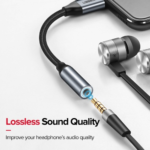 UGREEN AV142 USB-C to 3.5mm Audio Adapter Cable 10cm