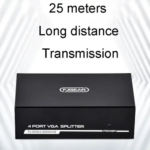 FJGEAR FJ-2004 4-Port VGA Video Splitter