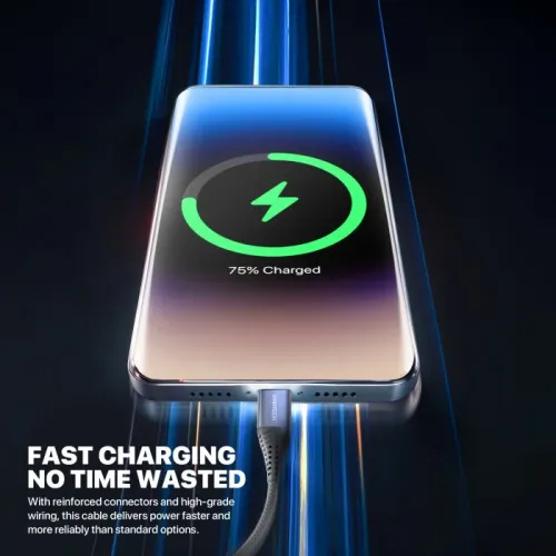Fantech VibeLINK VL2AL 1M PowerSync Type-A to Lightning Cable