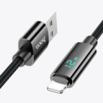 Hoco U125 Benefit GlowSync USB-A to Lightning 12W Display Charging & Data Cable