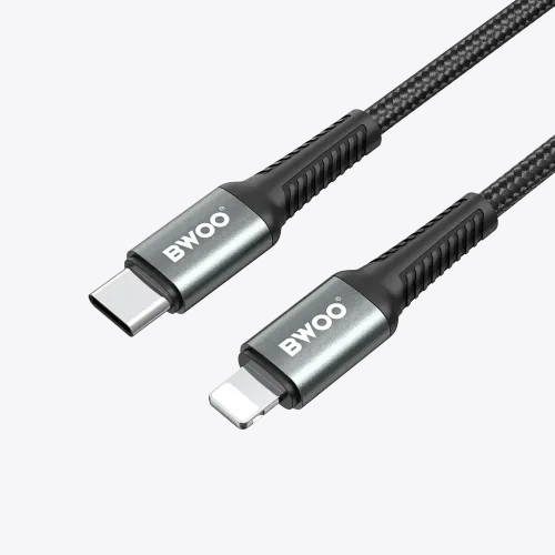 BWOO X288C-L PowerLink 27W 2M Type-C to Lightning Fast Charging Cable