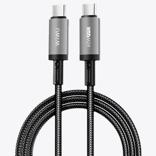 WiWU TitanLink PowerSync 60W Type-C Charging Cable 1.2M